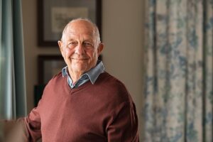 Senior wondering when his family should use respite care services
